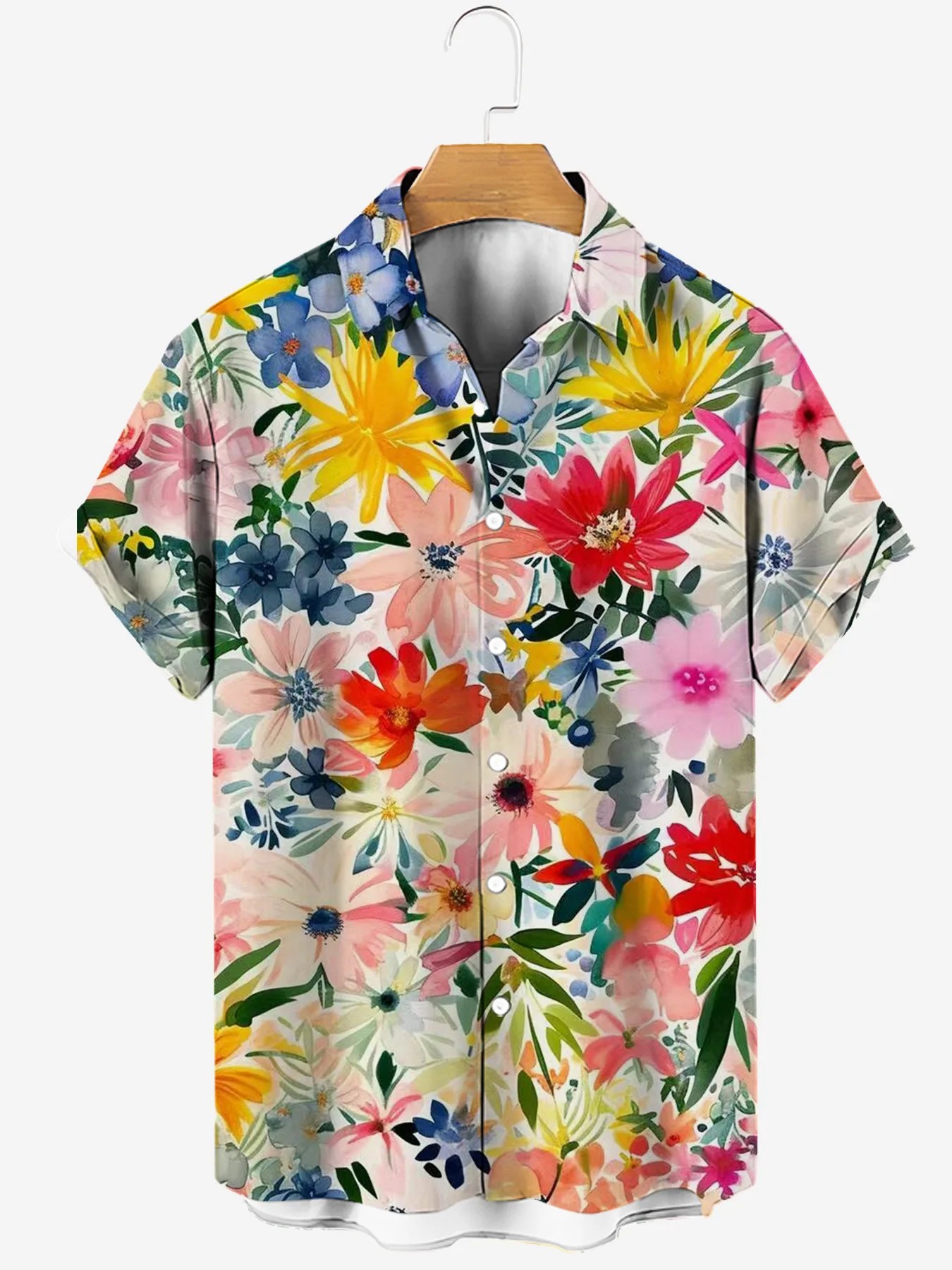 

Мужская ort Sve с принтом irt и воротником, летняя мода, полиэстер, повседневная, свободная посадка, европейский тонкий материал ex Open...