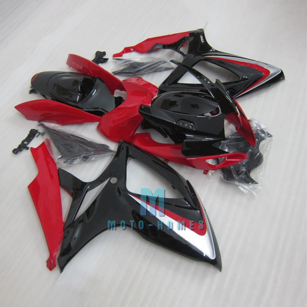 Customized Injection Fairing Set for 2006 2007 SUZUKI K6 K7 GSXR600 GSXR 750 06 07 GSXR750100% Fit Wrecked Bike Rebuild Bodywork