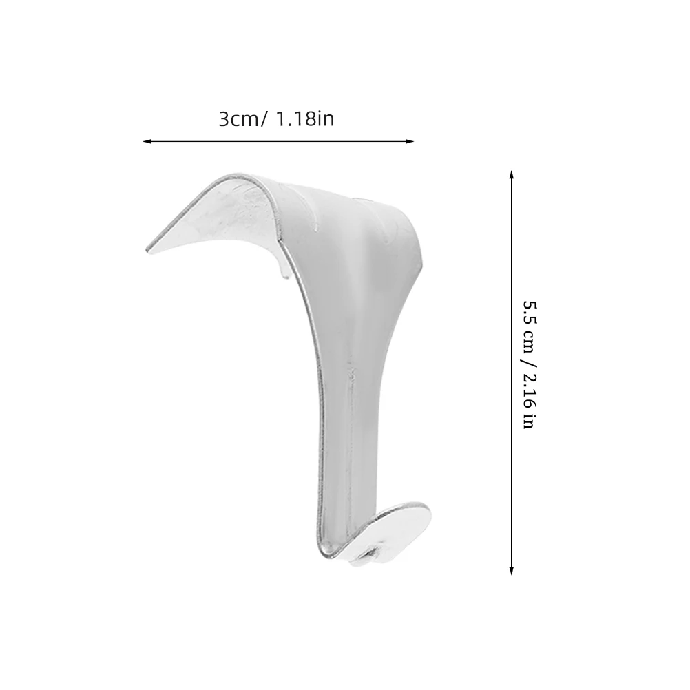 

25pcs S Heavy Duty Picture Rail Hangers Metal Photo Frame Hangers For Wall Home Office Strong Load Capacity Easy Installation