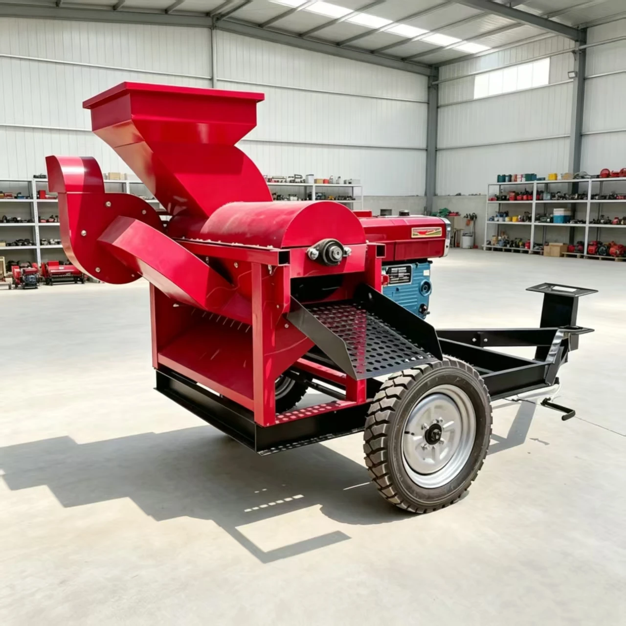 Steel Corn Thresher Maize Shelling Machine Tractor PTO 4000-6000kg/h Capacity 1 Year Warranty Easy Operation