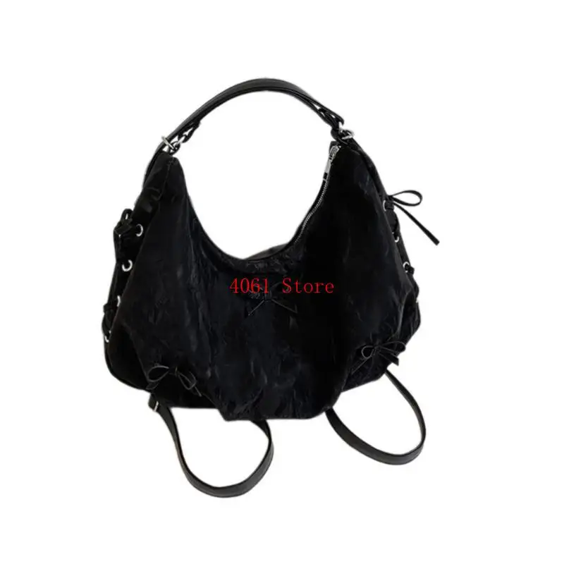 

Functional Shoulder Bag With Adjustable Strap PU Leather Crossbody Purse Fashion Underarm Bags Handbag for Women