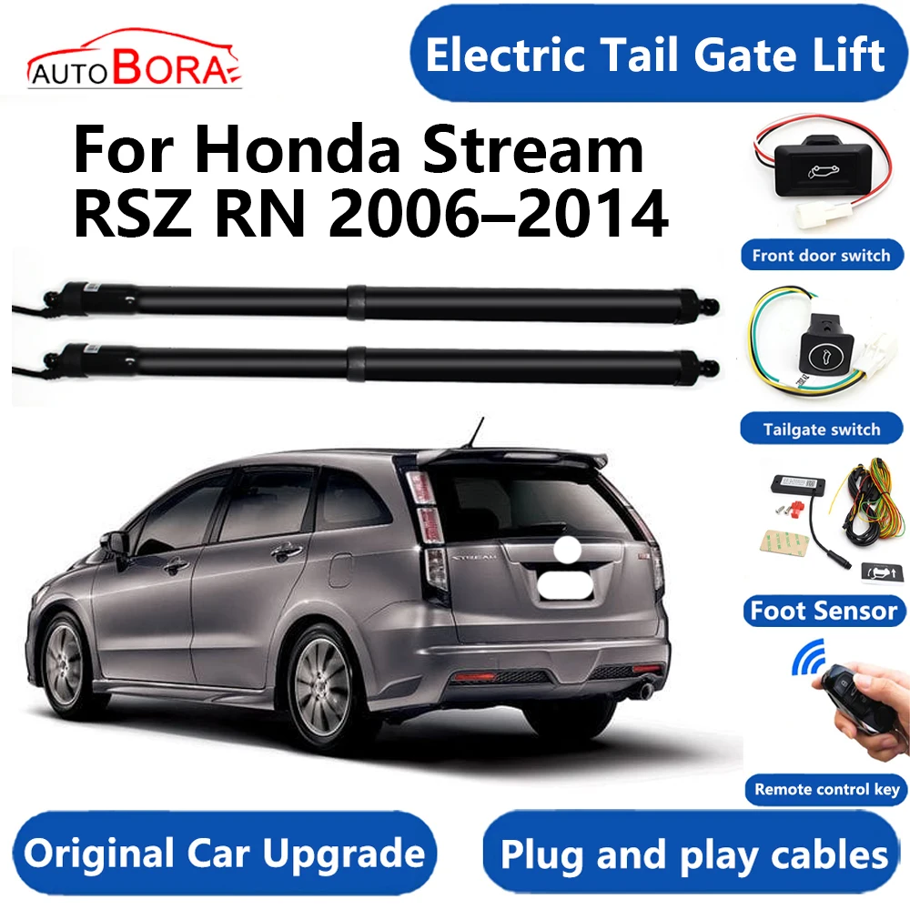 for Honda Stream RSZ RN 2006–2014 Car Electric Tail Gate Lift System Power Liftgate Kit Auto Automatic Tailgate Opener