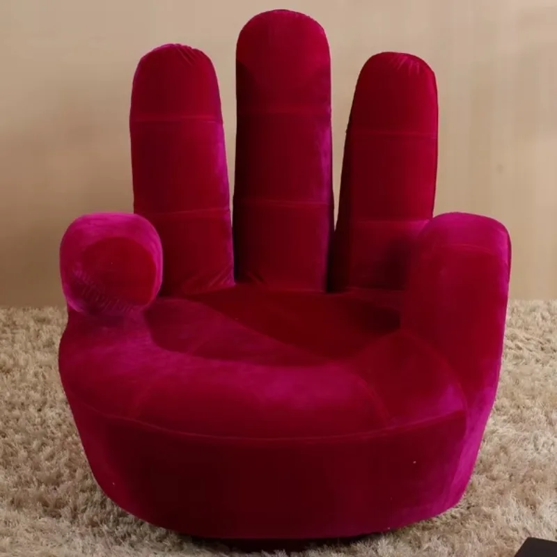 موضة موافق كرسي أريكة الاصبع كرسي أريكة جلدية لطيف كسول الأرائك خمسة أصابع الأرائك الكمبيوتر الأرائك الصغيرة كراسي الكلمة