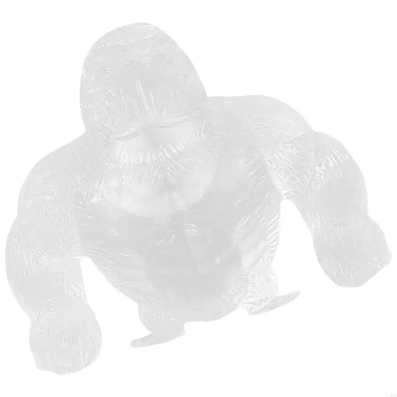 

54DA Halloween Stress Toy Anxiety Reliever Funny Stress Relief Hand Squeeze Gorillas