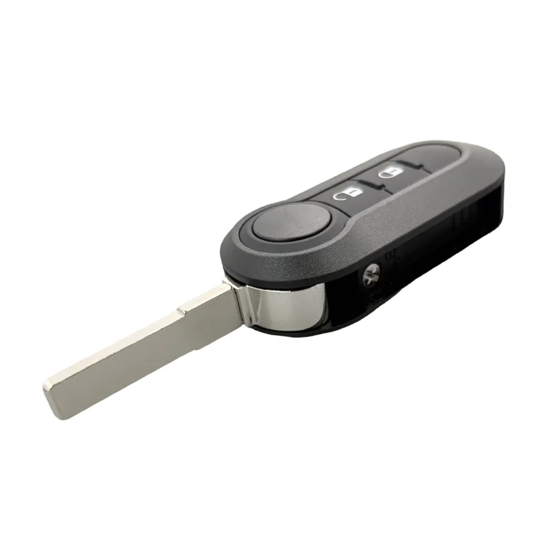 3 Button Flip Remote Key Shell Housing Casing SIP22 Blade For Fiat 500 Panda Punto Bravo Ducato Peugeot Boxer Citroen Jumper
