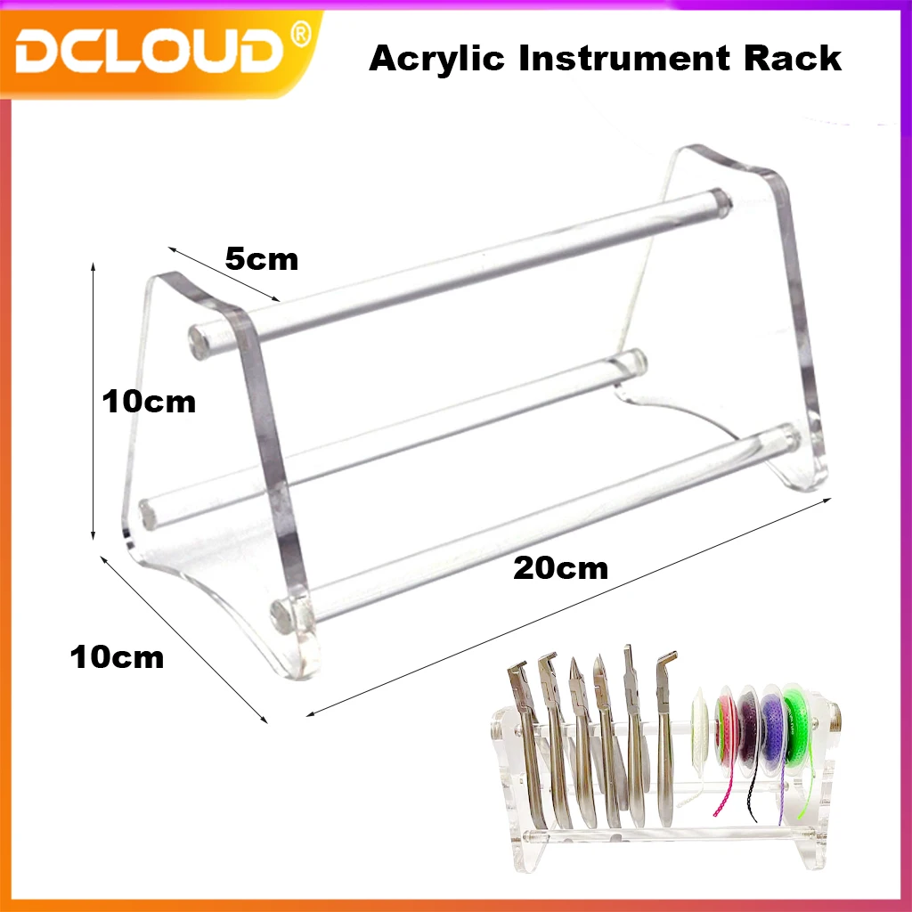 

1Pc Acrylic Dental Tool Stand Holder Orthodontic Pliers Placement Rack Tooth Extraction Tongs Forceps Stand Dentist Oral Holder