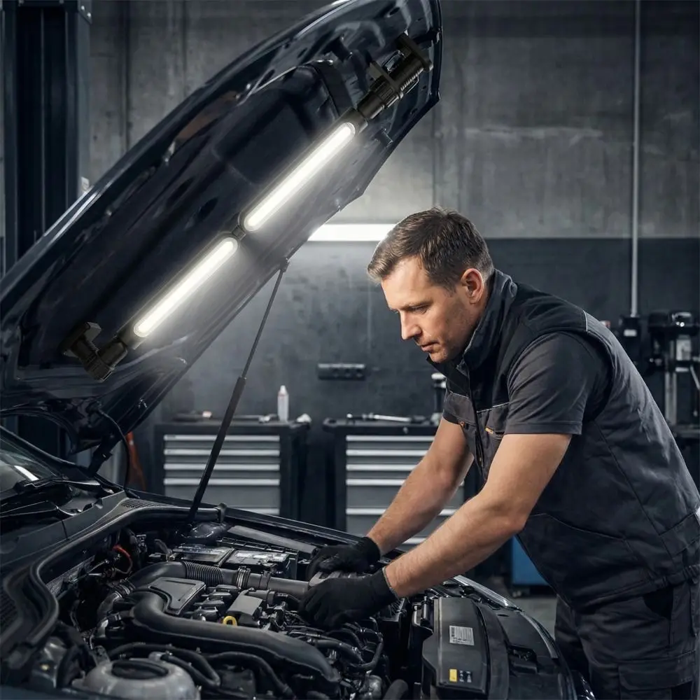 

Аккумуляторный рабочий фонарь 4400 мАч, сверхъяркий, портативный, 2400 лм, с магнитным основанием и крючками