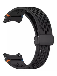 Straps for Samsung Galaxy Watch 7 6 5 4 FE 40mm 44mm/6 Classic/5 Pro No Gaps Magnetic wrist Bracelet Correa Galaxy Watch 7 Band