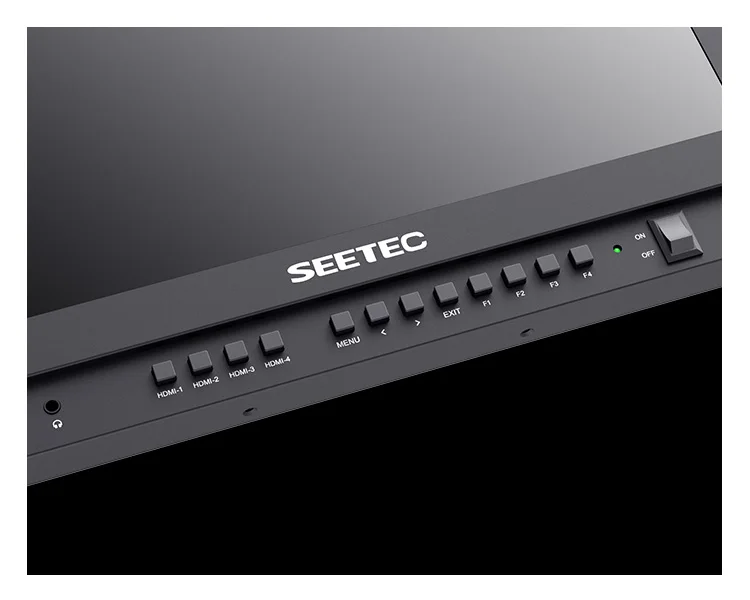 SEETEC ATEM156-CO 15.6” 4K HDMI Multiview Portable Carry-on Broadcast Director Monitor