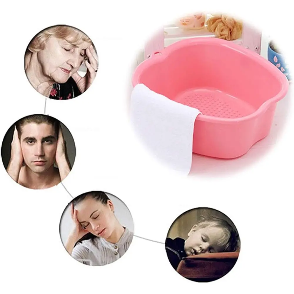 

New Solid Foot Soaking Bathtub Exfoliating Pedicure Large Foot Basin Foot Spa Bucket for Men and Women