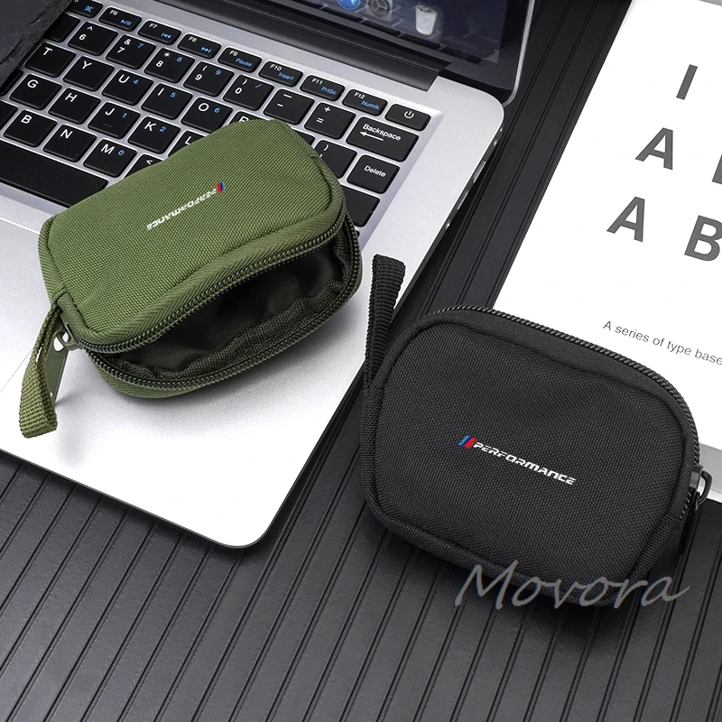 Portable Car Driver License Key Bag Storage Wallet Keyring For BMW M Power M3 M4 M5 M6 M7 M8 X3 X5 E39 E46 E60 E90 Performance - view 5