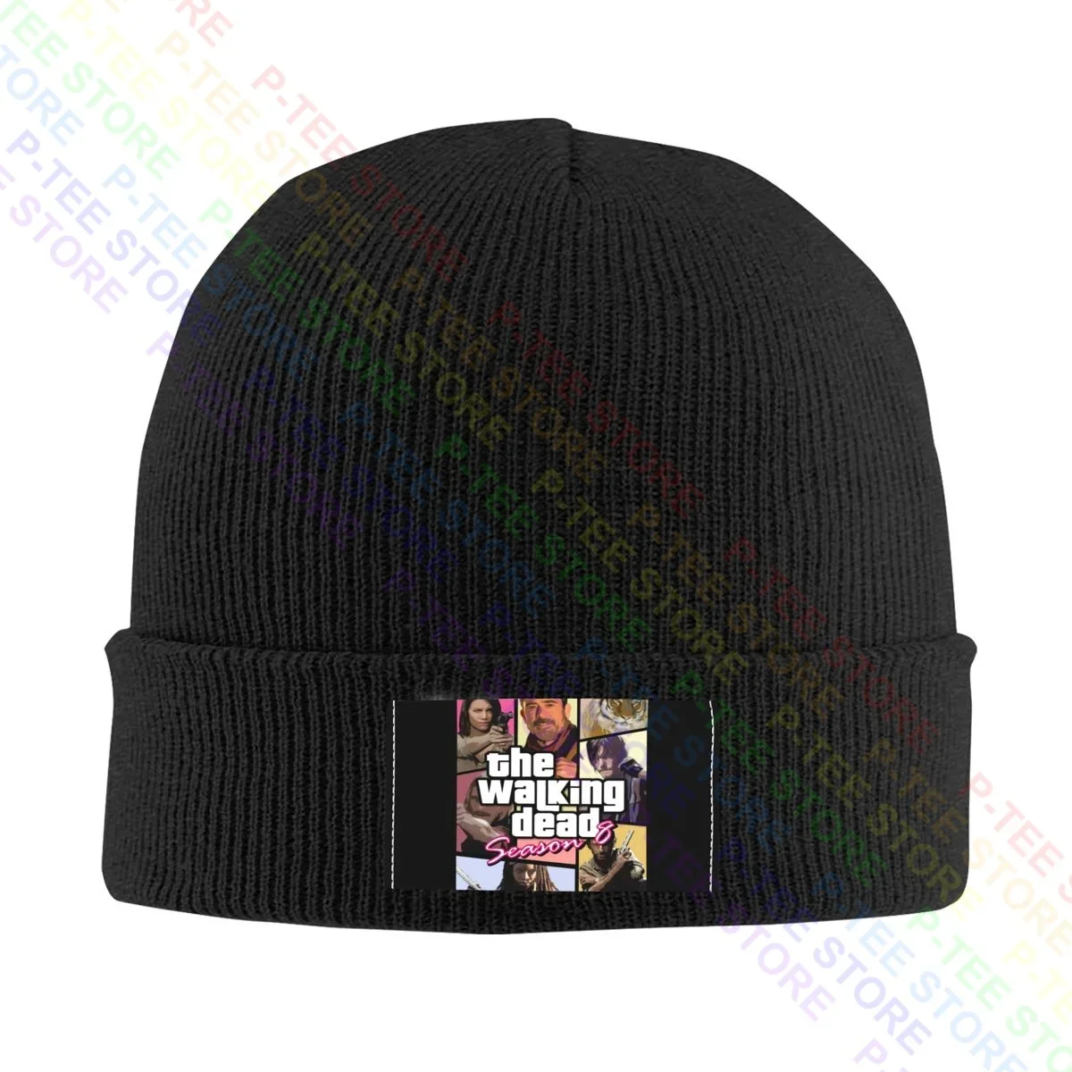 The Walking Dead Rick Grimes Daryl Dixon Neegan Knitted Beanie Hat Beanies Cap Rare Harajuku Comfortable