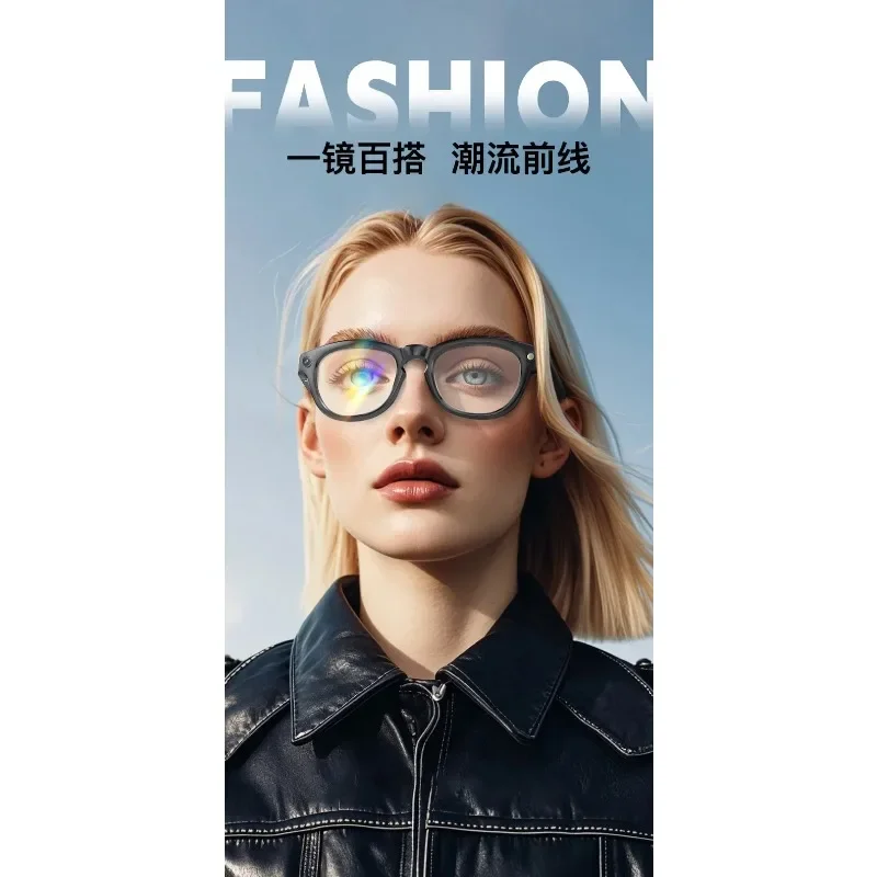 AI shooting smart glasses with camera high definition photo video call everything recognition translation glasses