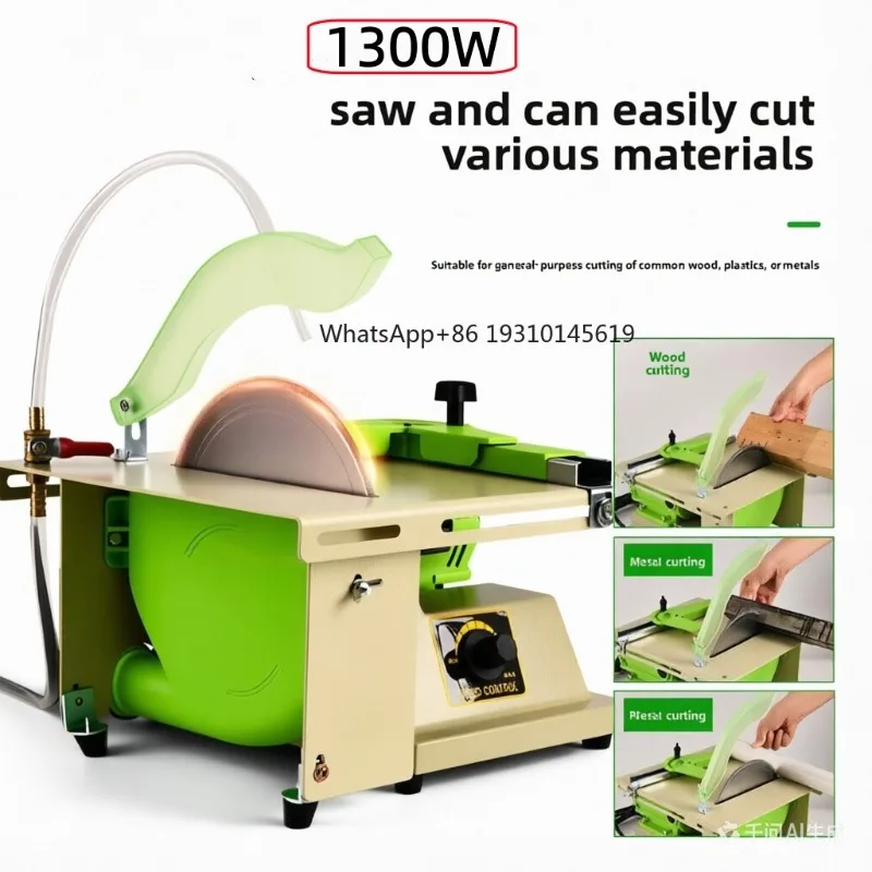 

【From China】1380W Jewelry Polishing & Grinding Machine 220V – Multifunction Bench Lathe Buffer For Rock Tumbling, Gemstone & Met