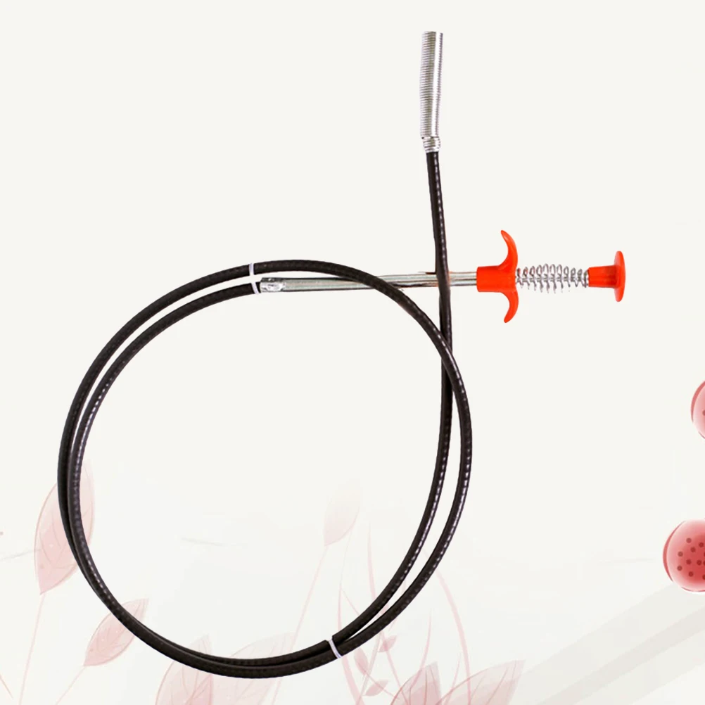 

4 Spring Pipe Dredging Tool Heavy Duty Sewer Drain Unclogging Hook Hair Debris Remover Kitchen Bathroom Tub