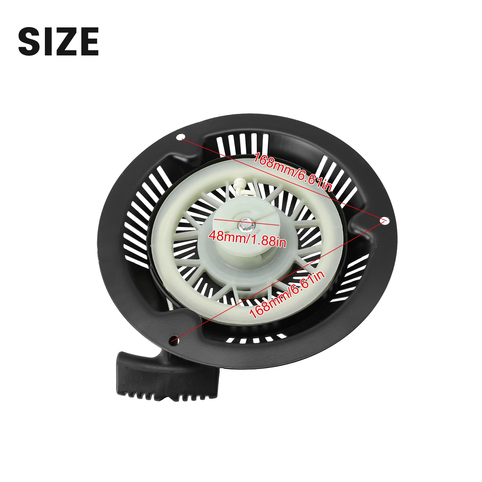 

Recoil Start Enhanced Performance Lawn Mower Recoil Starter for Hecht 548SW 548 SX 548 SWE 5484SW 5484 SX 5484 SXE