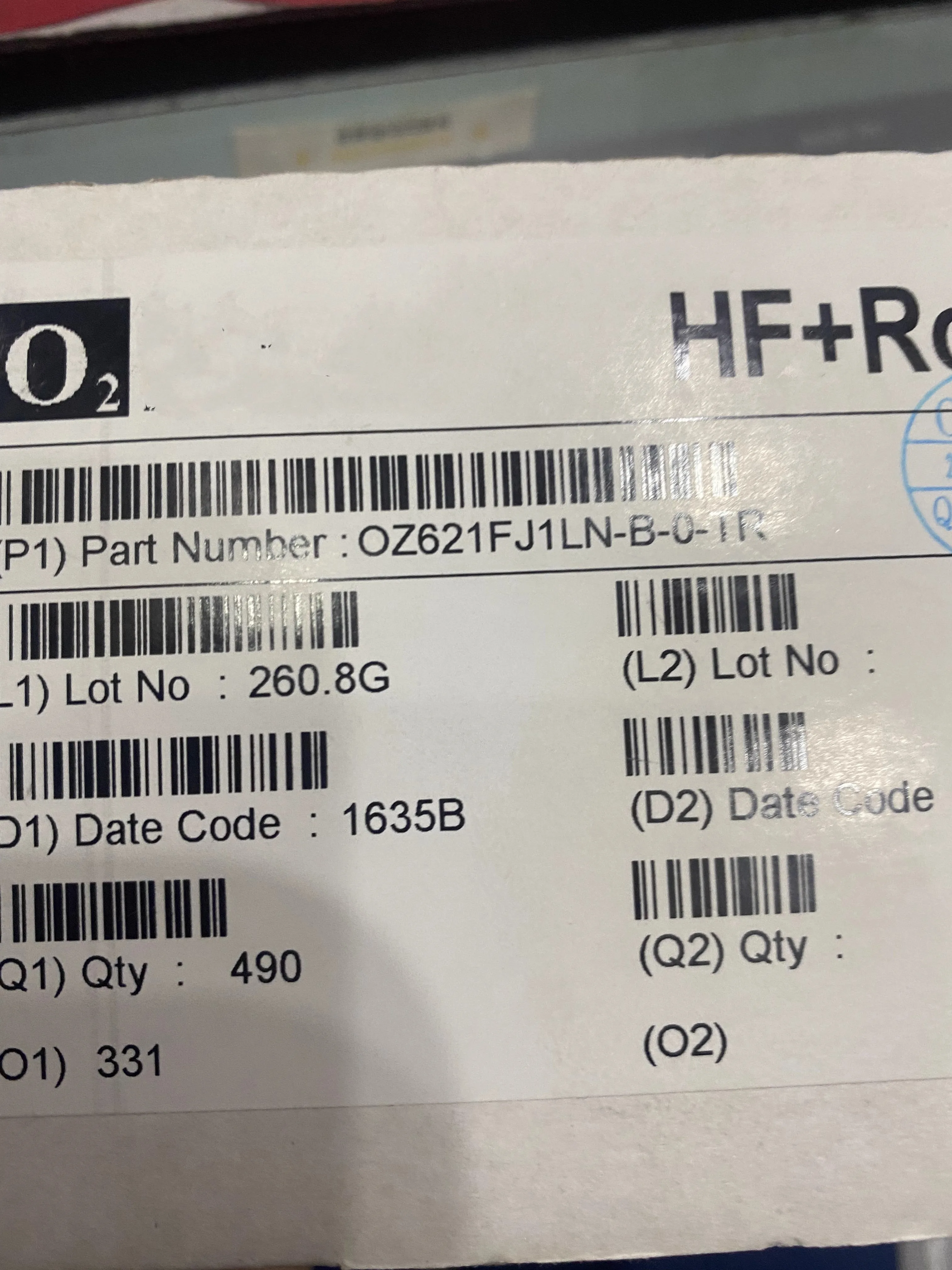 

10PCS OZ621FJ1LN-B-0-TR Brand New Original QFN