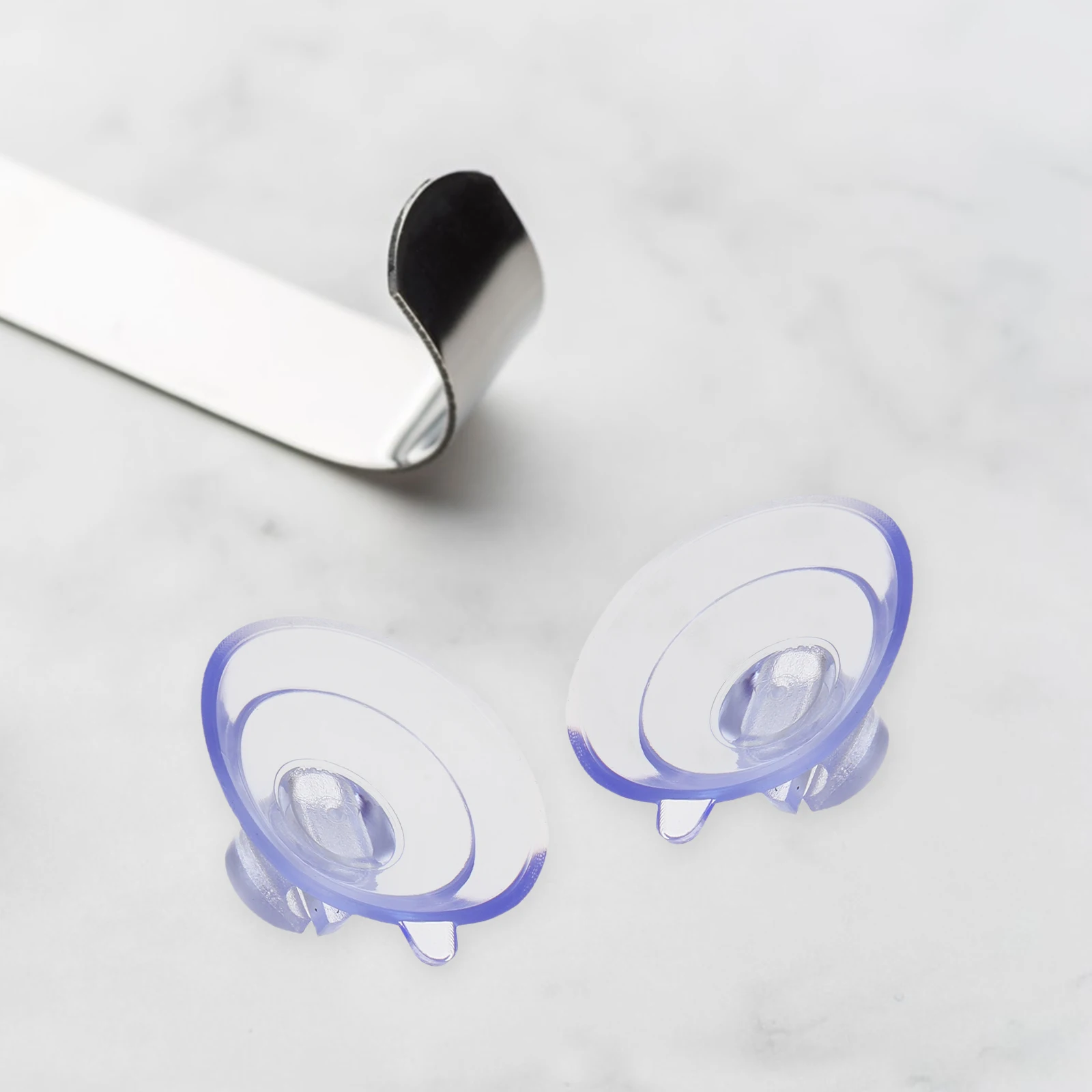 

30 Pcs Suction Cup Hooks Cable Management Window Light Holders Christmas Clips Transparent Easy Install