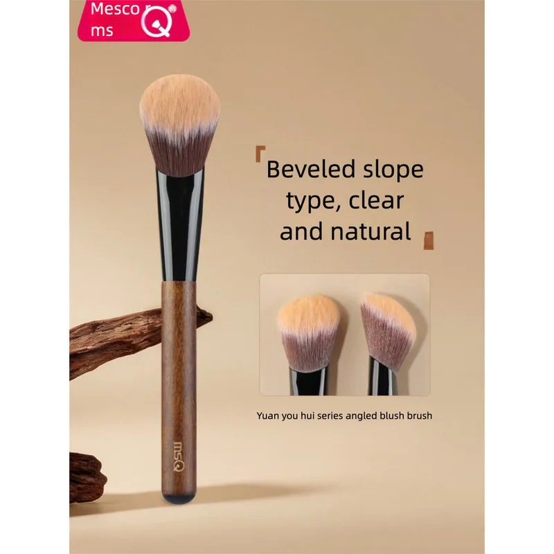 MSQ/ MSQ Blush Brush, Slope Blush Cream Brush, Pointillism Brush, Makeup Brush And Contouring Brush, One Set