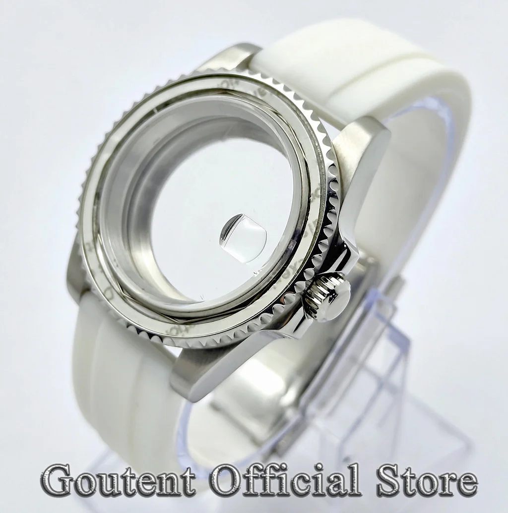 

Goutent new 40mm Sapphire Watch Case Fit NH35 NH36 ETA2836,2824 DG2813/3804 Watch accessories Miyota 8215 821A PT5000 Movement