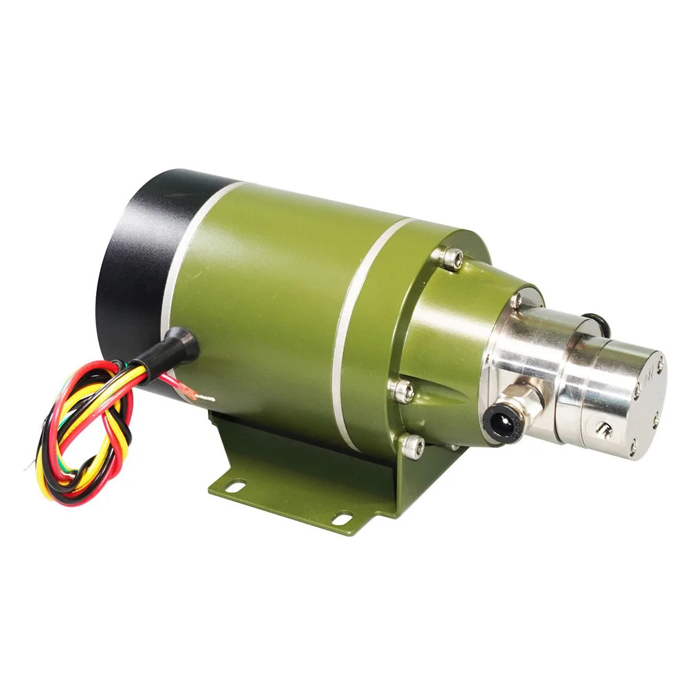 SOVOFLO Magnetic Drive Micro Gear Pump 0.65mL/rev 1.85L/min Medical Cleaning Pump 220V for Biochemical Hemodialysis Chemolour