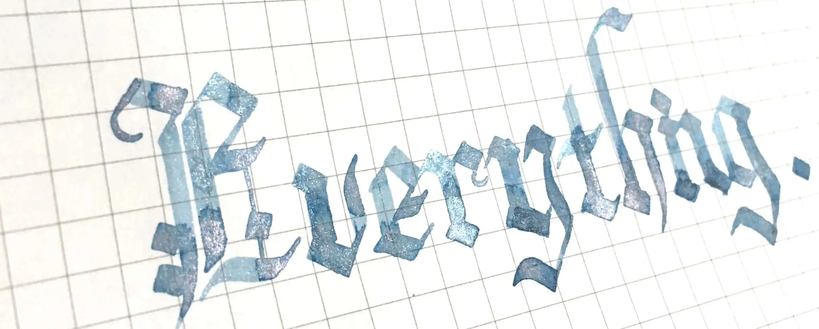 Dream Ink 5480 ，shoal Water，Color Ink With Glitter Powder. Founain Pen Ink  Drawing Watercolor Ink