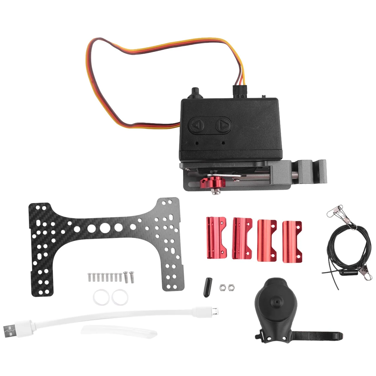 DJI 팬텀 4 더블 릴리스 투척기 드론용, 싱키콘 펠터 물고기 미끼 에어 드롭, 팬텀 4/4P/4A/V2.0