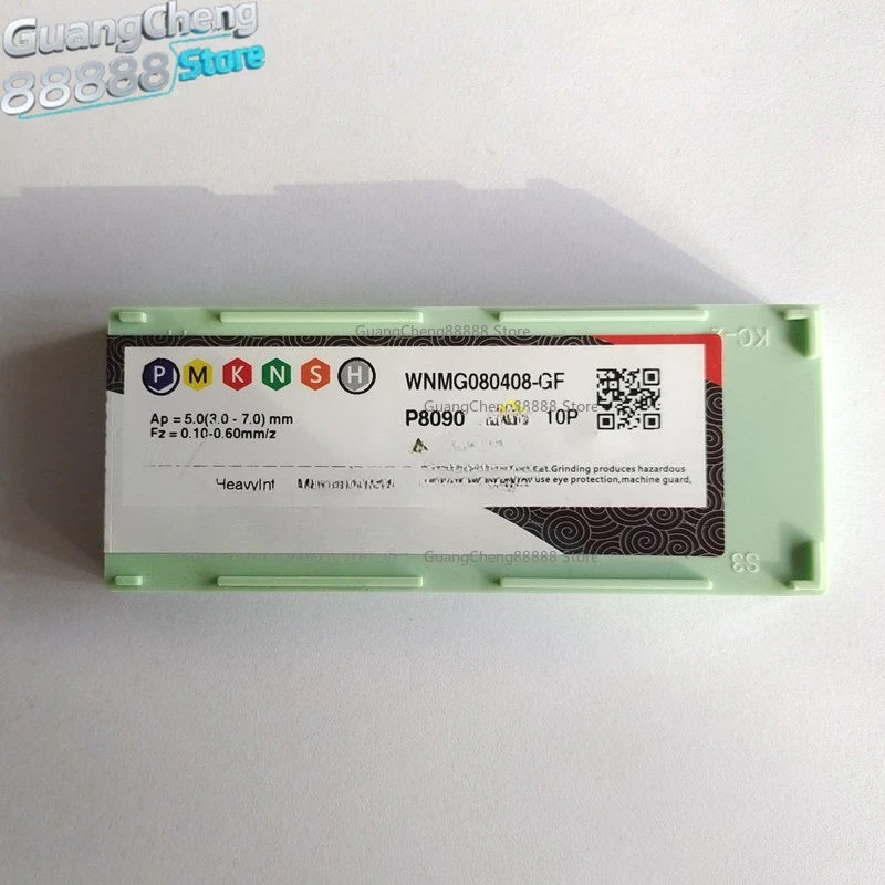 High Hard Steel, Special WNMG080408-GF P8090 for Quenched Steel, A Box of 10 Pieces Will Not Be Removed.