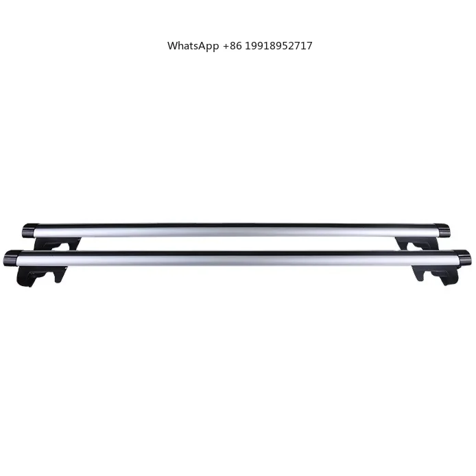 Universal Aluminum Alloy Car Rooftop Rack with 75KG Lifting Capacity Easy Installation No Damage 127x9.5x17CM
