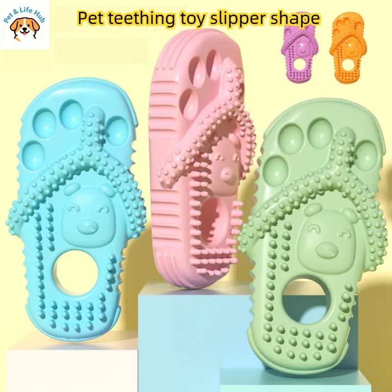 

dog toys Slippers-shaped dog chew toy for teeth cleaning and durable chewing tout pour chien pet toys pet products