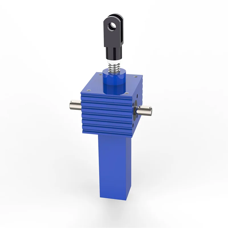 

Lead screw hoist, small cubic worm gear worm gear hoist, electric device