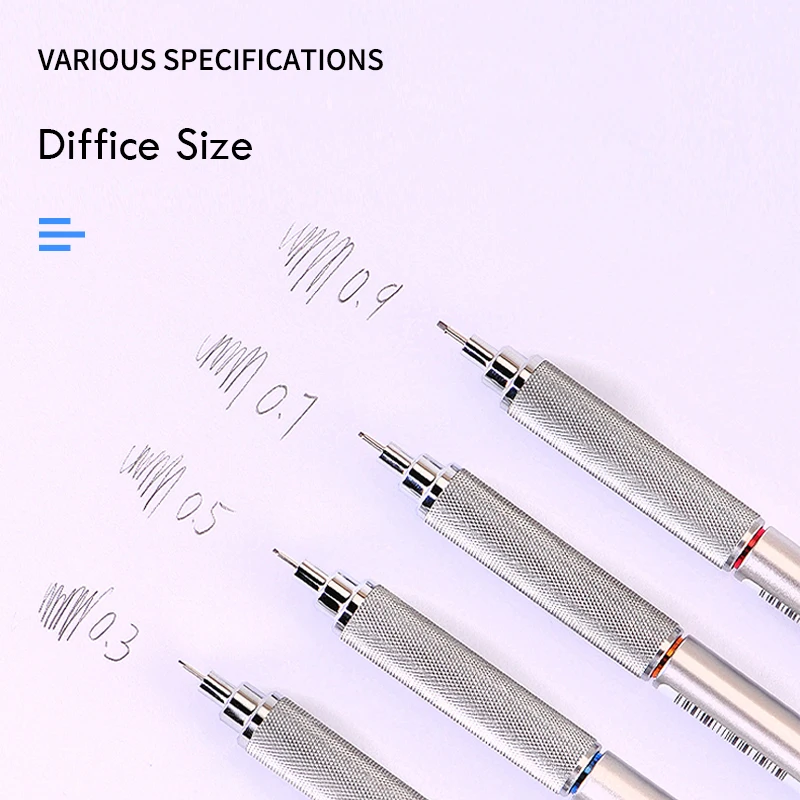 UNI Metal Mechanical Pencil  Professional Sketch Drawing Twist Unlocking  Anti Broken Core Student Learning  Painting Stationery