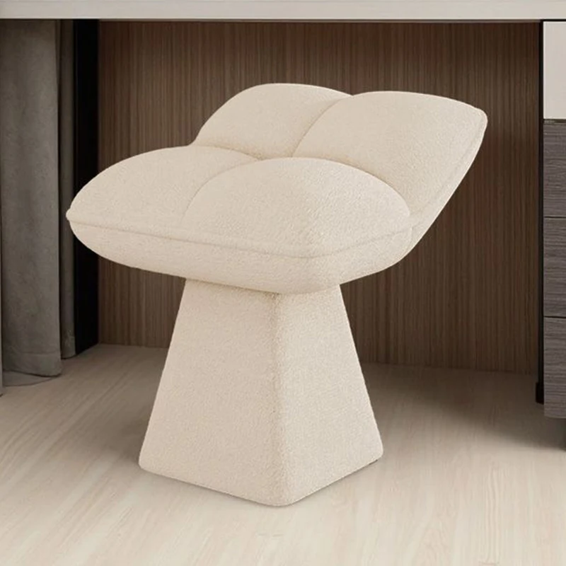 Simple Ottomans Nordic Modern Convertible Makeup Chair Comfortable Elegant Design Shoe Changing Stool Household Removable Stools