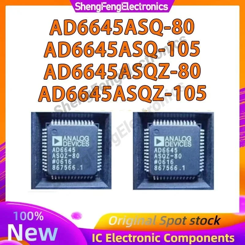 AD6645 AD6645ASQ-80 AD6645ASQZ-80 AD6645ASQ-105 AD6645ASQZ-105 HTQFP-52 Microcontroller chip