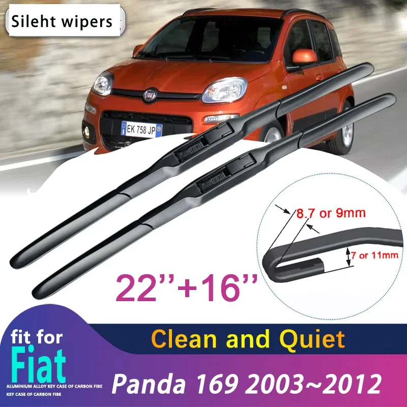

Car Wrining Cleaner of the car, Fiat Panda Accessory 169 ~ 2003 2012 2004 2005 2006 2007 2008 2009 2009