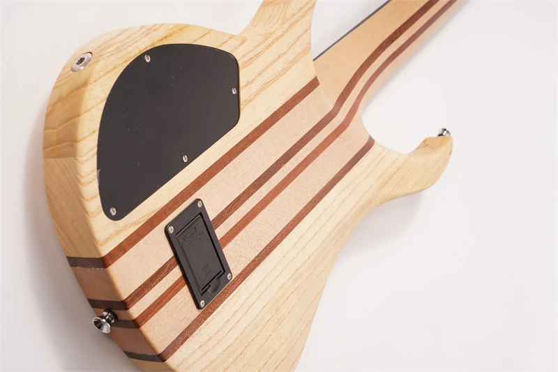 جيتار كهربائي مكون من 4 أوتار و5 أوتار و6 أوتار، رقبة عالية الجودة من خلال الجسم، باس كهربائي نشط