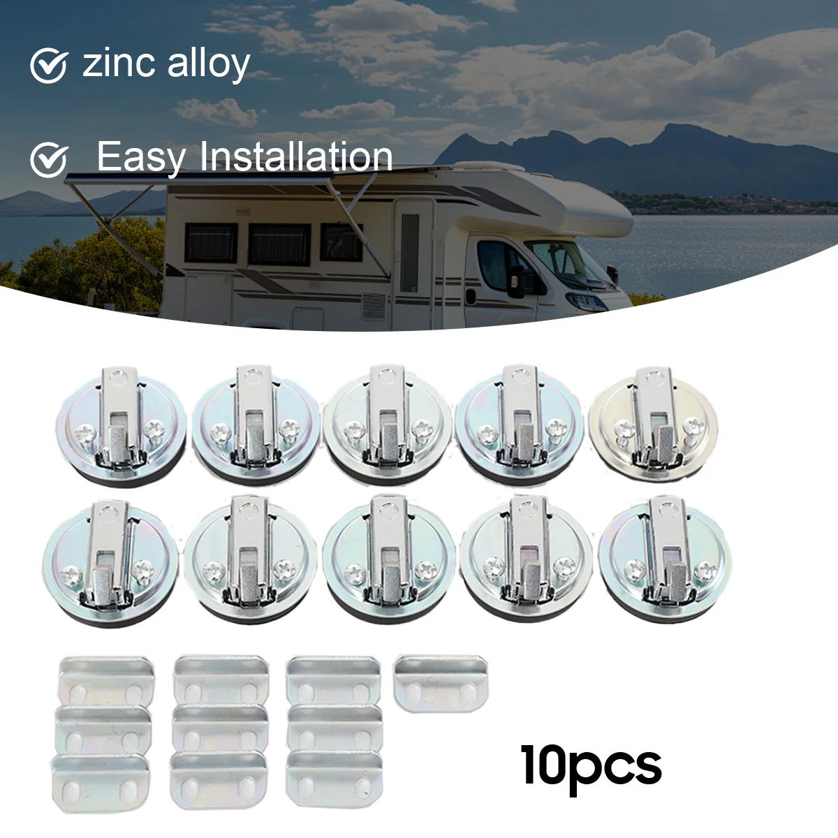 5/10 قطعة مركبة بحرية الفولاذ المقاوم للصدأ فلوش سحب خزانة فتحة مزلاج الباب البحري سحب خزانة ل RV قافلة قارب يخت باب التخييم