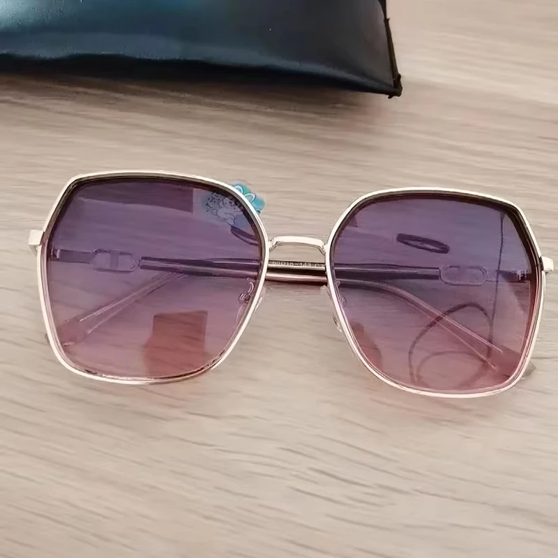 영화 K-Pop 진우 코스프레 안경 유니섹스 핑크 퍼플 그라데이션 선글라스 할로윈 액세서리 소품