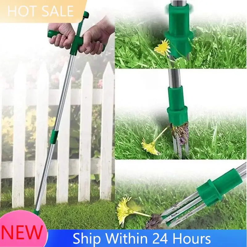 Stand Up Weeder Manual Weeding Tool With Long Handle Stand Up Heavy Duty Garden Weeding Tool For Garden