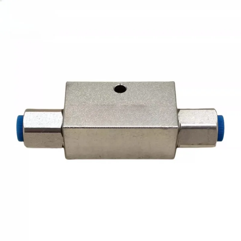 VBPDE-G1/4 L Double Pilot Check Valve   Hydraulic Lock Valve for Cylinder