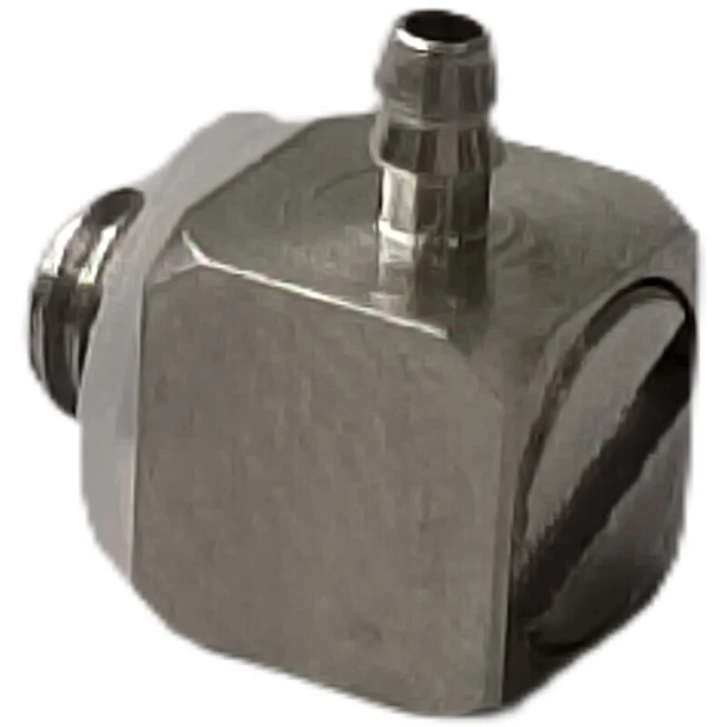 1/14 Maßstab Metall Edelstahl Präzisionsbogenstücke, Gerade Verbindungsstücke, T-Stücke und Öldüsen für RC-Hydraulikmodell-Upgrades – Detail 13