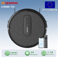 AIRROBO P20 Robot Vacuum Cleaner Max 2800Pa 4 Cleaning Modes Pet Hair Clean Robot Vacuum Cleaner 120Min Long Runtime Control App