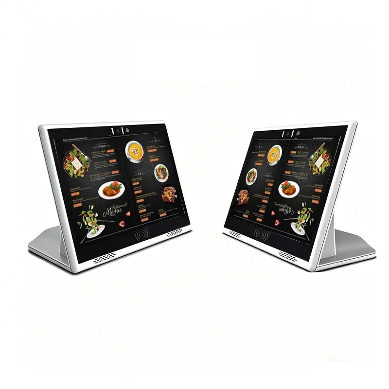 

【Hot Sale】All-in-One Desktop Self-Order Payment Terminal With Touchscreen, NFC & Face Recognition For QSR