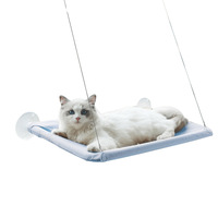 Cat Hammock Window Mount Suction Cup Pet Bed for Cats Sunbathing Perch Glass Hanging Nest