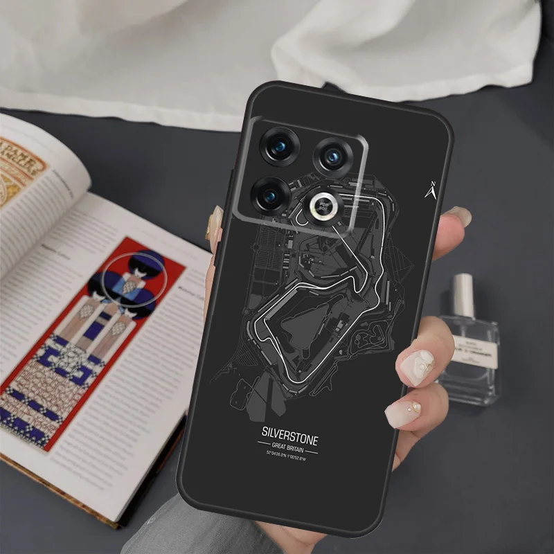 غطاء دوائر مسارات السباق F1 لهاتف OnePlus Nord CE 4 2 3 Lite N20 N30 9 10 Pro 8T 9RT 10T 11 OnePlus 13 12 R