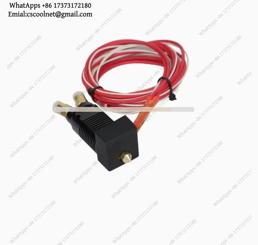 3D Printer Part CR-10/Ender-3 2 in 1 Out Dual Color All Metal Hotend With Cable Print J-Head For CR-10/Ender 3 Extruder Parts