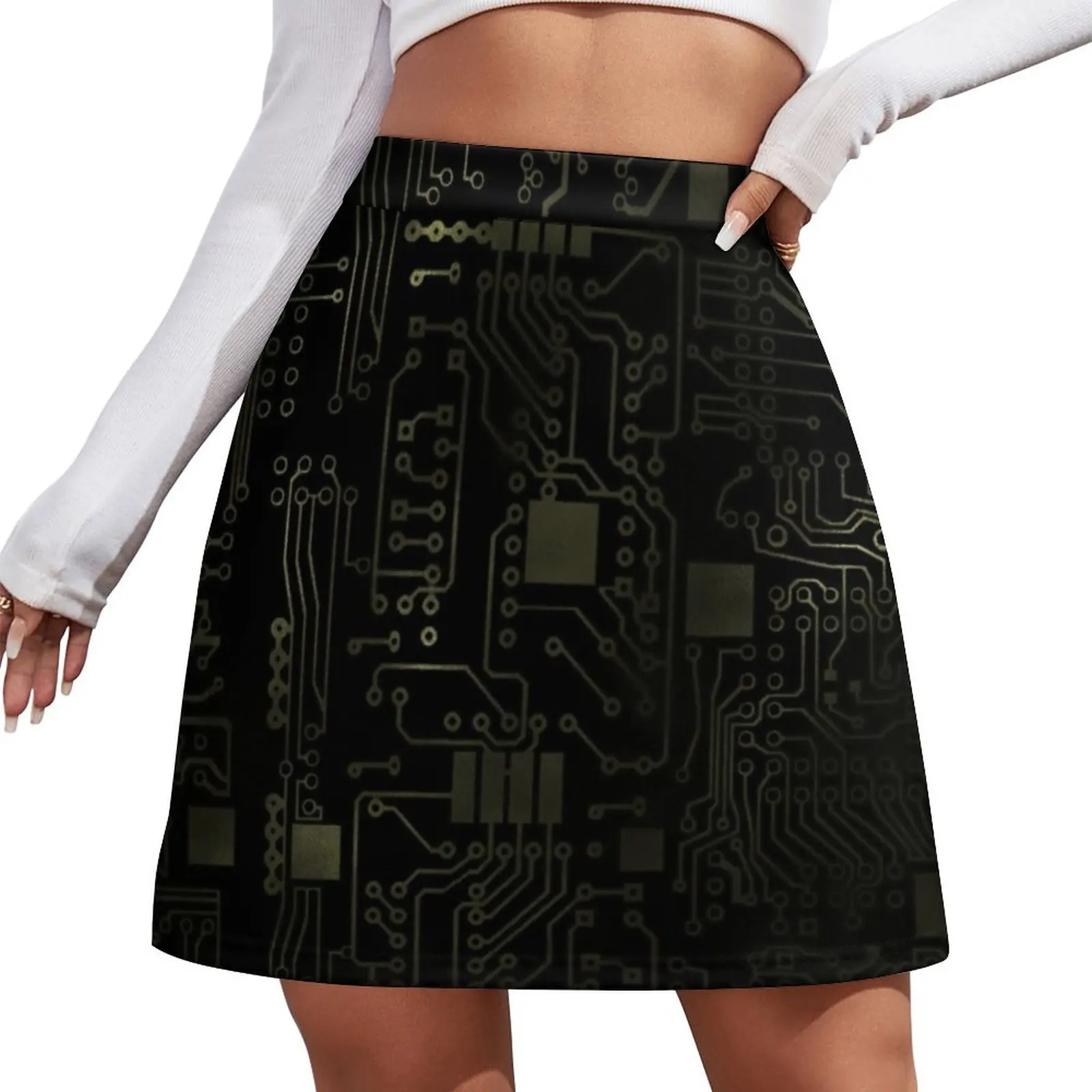 

Motherboard Mini Skirt Miniskirt woman luxury designer clothing women new in dresses skirts for women