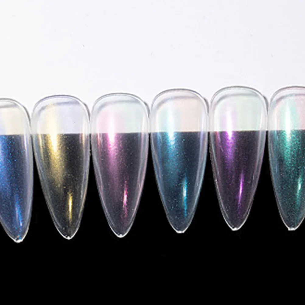 

Nail Powder Holographic Glitter Mirror Effect Pigment for DIY Nail Art Design Kit Supplies Manicure Glitter Powder