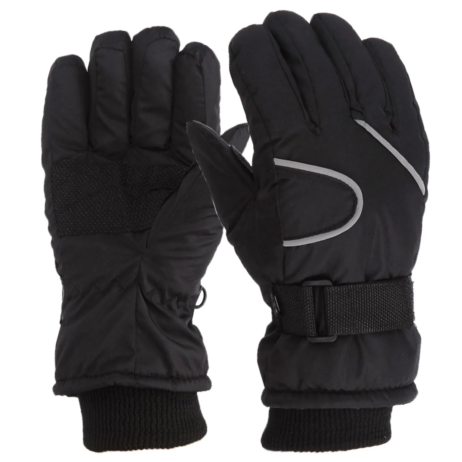 

2024 Children Ski Gloves Keep Finger Warm Waterproof Thicken Mittens Winter Snowboard Snow Kids Gloves for Boys Girls