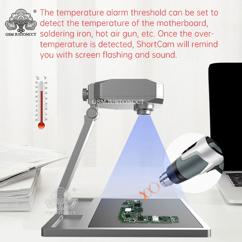 

Langchi SuperCam Thermal Camera PCB Troubleshoot Motherboard Repair Fault DiagnosisThermal Imaging Instrument for IPHONE Android